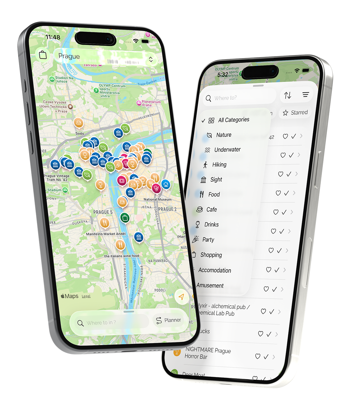 Placemaps with Handpicked Spots